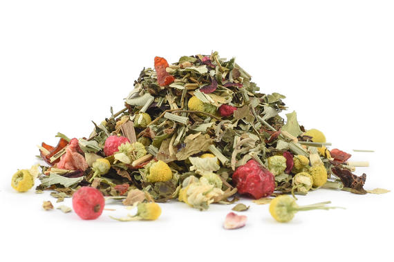 CESTA LLENA DE HIERBAS - mezcla de hierbas - 250 g